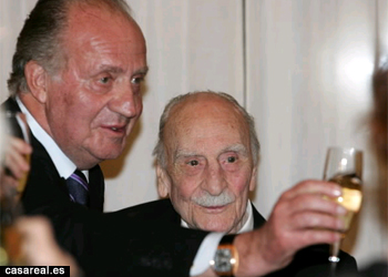 Ayala y el Rey Juan Carlos I