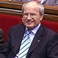 José Montilla en el Parlamento catalán