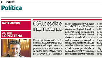 Artículo de Alfons López Tena en Público
