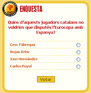 Encuesta Plataforma Pro Seleccions Esportives Catalanes
