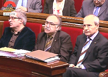 Saura, Carod-Rovira y Montilla