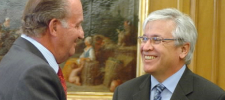 Clos, junto al Rey Juan Carlos I