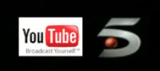 Logos de Telecinco y Youtube