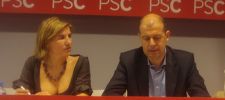 José Zaragoza, en el congreso del PSC