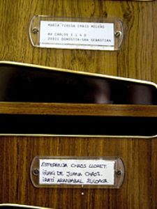 Buzones de la casa de De Juana Chaos