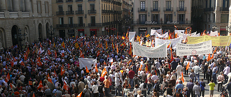 Manifestación 28 de septiembre de 2008