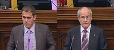 Albert Rivera y José Montilla