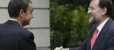 Zapatero y Rajoy