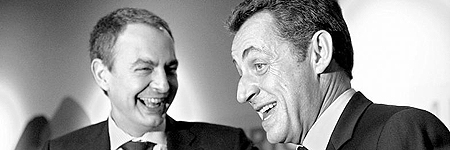 Zapatero y Sarkozy