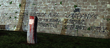 Monolito de Companys atacado