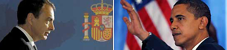 Zapatero y Obama