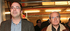 Raúl Moreno y José Montilla
