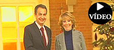 Zapatero y Esperanza Aguirre
