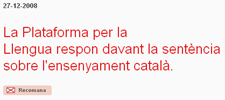 Plataforma per la Llengua