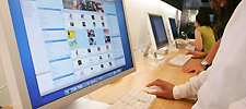 Ordenador conectado a internet