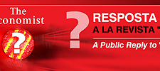 Web de respuesta al reportaje del The Economist