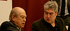 Jordi Pujol y Quim Monzó