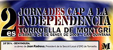 II Jornadas hacia la independencia
