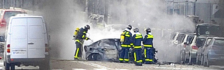 Coche bomba de ETA en Madrid