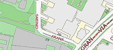 Calle Sabino Arana de Barcelona