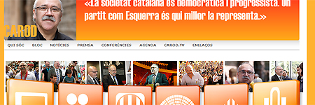 Captura de la web Carod.tv