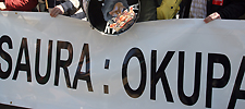 Manifestación de los Mossos d’Esquadra