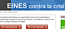 Eines contra la crisi