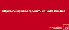 Valla publicitaria del PSC