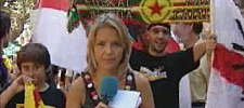 Telemadrid en Arenys de Munt