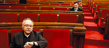 Josep-Lluís Carod-Rovira y Joan Puigcercós