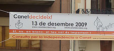 Referendo independentista en Canet de Mar