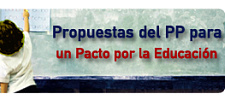 Propuestas del PP para un pacto por la Educación