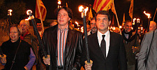 Jordi Portabella y Joan Laporta