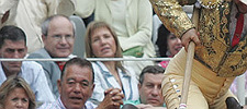 José Montilla en los toros