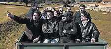 Diputados del PSC visitan dos dehesas para la cría de toros en Salamanca