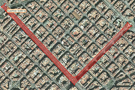 Recorrido previsto manifestación.