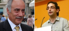 Carretero (Reagrupament) y Llorente (ERC).