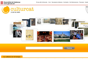 Web de la Generalidad de Cataluña en la que se señala que los escritores catalanes que escriben en español son 'literatura catalana en otras lenguas'.