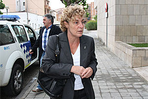 Magdalena Casamitjana (PSC), alcaldesa de Rosas (foto: aragirona.cat).