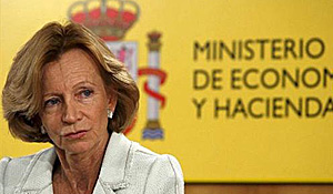 Elena Salgado, la vicepresidenta segunda del Gobierno y ministra de Economía y Hacienda (foto: la-moncloa.es).