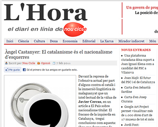 Artículo publicado en la web del 'think tank' del sector nacionalista del PSC.