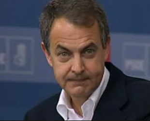 Zapatero pide optimismo a los suyos: "Nuestra marca se define y se resume en tres palabras: modernización, solidaridad y derechos" (foto: vídeo PSOE).