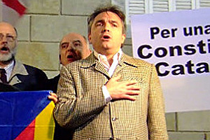 Santiago Espot, presidente de Catalunya Acció y candidato de Solidaritat por Barcelona en las próximas municipales, en una imagen de archivo (foto: LVdB).