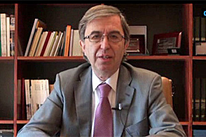 Miquel Vilardell, presidente del Consejo Asesor del Gobierno autonómico en materia sanitaria, y presidente del Colegio de Médicos de Barcelona (foto: combtv.cat).