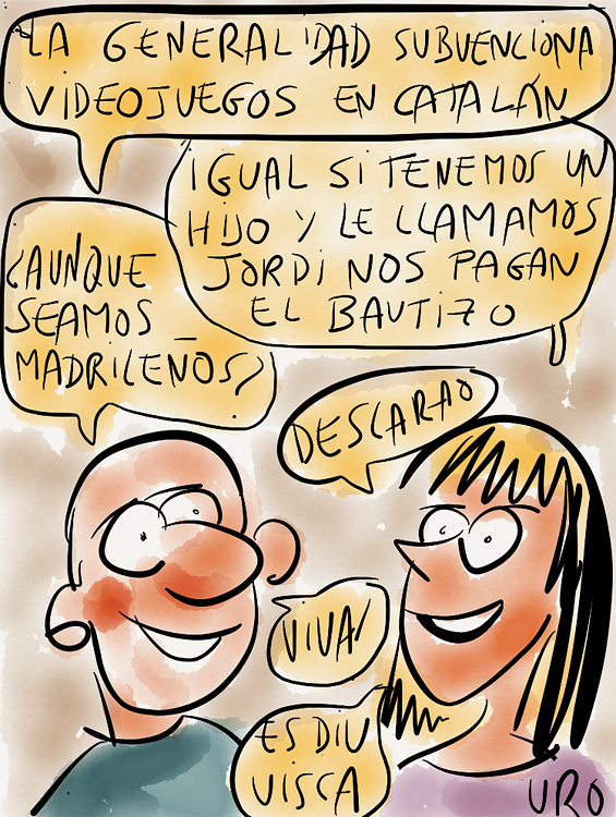 Nos pagan el bautizo