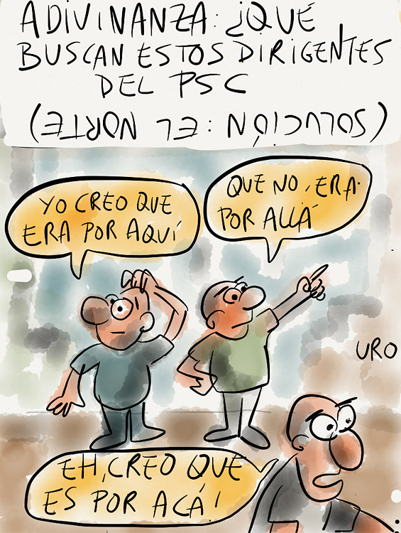 El norte del PSC
