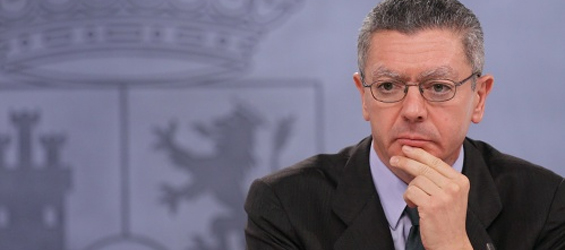 Alberto Ruiz-Gallardón, ministro de Justicia (foto: Ministerio de Justicia).