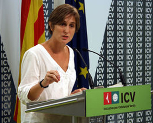 Dolors Camats, portavoz de ICV-EUiA en el Parlamento autonómico (foto: ICV-EUiA).