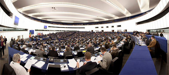 Parlamento Europeo, durante una sesión parlamentaria (foto: Parlamento Europeo).