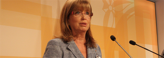 Irene Rigau, consejera de Enseñanza de la Generalidad (foto: Generalidad).